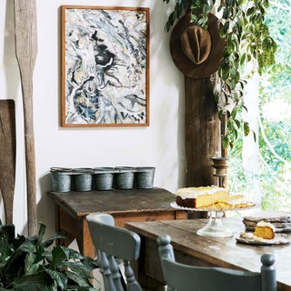 Queensland's hinterland region, 10 minutes from Cooroy, is the setting for this incredibly stunning shed transformation.⁠
⁠
While its corrugated iron exterior gives nothing away, beyond the front door lies a delightfully unique family home that spares no luxury. While once intended as a temporary residence, Bruce, Lisa, and their four children now can't see themselves living anywhere else.⁠
⁠
Explore the home via the link in bio.⁠
⁠
Photographer: @marniehawson⁠
Stylist: @hannah.brady⁠
Words: @tahnimesann⁠
⁠
#shedconversion #diningroom #countrydiningroom #countryhome #indoorplants