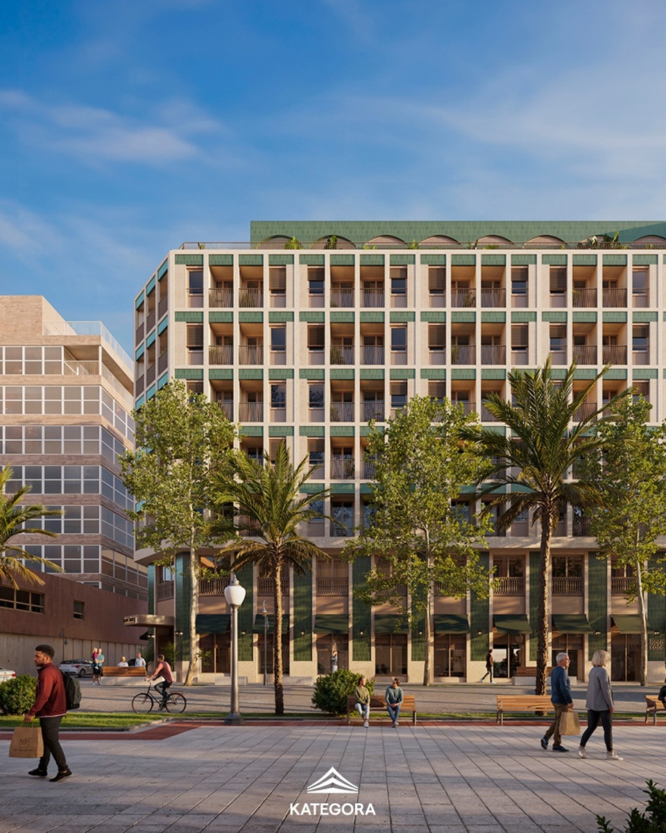 Nuestro proyecto ubicado en la emblemática Avenida Doctor Gadea será el primero de la línea #Urban en la Comunidad Valenciana, un modelo de alojamiento que destaca por sus acabados de alto diseño, equipamientos modernos y zonas comunes de gran valor añadido.
 
Con una apertura prevista para 2027, este complejo de más de 9.000 m2 integrará elementos originales del edificio anterior, fusionando historia y diseño contemporáneo en un entorno mediterráneo:
 
▪️ 136 unidades alojativas.
▪️ Capacidad alojativa para 300 plazas.
▪️Zonas comunes con jardín exterior 200 m², rooftop con piscina, gimnasio, zona de coworking (o #mice), restaurante y café bar.
▪️Ubicación estratégica en el centro de la ciudad.

Este proyecto es posible gracias a la colaboración con @aicequip, @made.studio.es, #INARQ , @mecanismo_ingenieria y @ambienta_paisajismo, quienes han aportado su visión y experiencia para dar forma a un diseño, inspirado en el estilo de años 70 en Alicante, que dialoga con la ciudad y su historia.
____________ _​
Our project, located on the iconic Avenida Doctor Gadea, will be the first of the #Urban line in the Valencian Community—an accommodation model that stands out for its high-design finishes, modern amenities, and common areas with great added value.

Scheduled to open in 2027, this 9,000+ m² complex will integrate original elements from the previous building, blending history and contemporary design in a Mediterranean setting:

▪️ 136 accommodation units.
▪️ Capacity for 300 guests.
▪️ Common areas featuring a 200 m² outdoor garden, a rooftop with a pool, a gym, a coworking (or #MICE) area, a restaurant, and a café-bar.
▪️ Strategic location in the city center.

This project is made possible through collaboration with @aicequip, @made.studio.es, #INARQ, @mecanismo_ingenieria, and @ambienta_paisajismo, who have contributed their vision and expertise to shape a design inspired by Alicante’s 1970s style—one that engages in dialogue with the city and its history.
 
#Kategora #flexliving #Inversion #Investment #InversionInmobiliaria #RealEstateInvestment #Inmuebles #RealEstate #Alicante