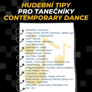 ‼ Hudební tipy pro tanečníky Contemporary Dance 🎶⁠
⁠
Tancuješ současný tanec, moderní tanec, lyrický tanec nebo třeba jazz? Hledáš novou hudební inspiraci na taneční tréninky, ať už na tanečním sále nebo doma? ⁠
⁠
Máme pro tebe novou várku našich hudebních tipů 😍⁠
⁠
Ulož si tento příspěvek, ať se k písničkám můžeš kdykoliv vrátit. Přejeme fajn poslech a ještě lepší tanec 💙⁠
⁠
Pro další taneční tipy sleduj ⁠
▶️ @331dancestudio ◀️⁠
⁠
#331dancestudio #olomouc #tanecolomouc #tanec #tance #tanecniskola #tanecnistudio #hudba #tanecnihudba #hudebnitipy #hudebnitip #hudbaprotanecniky #hudbanatanec #pisnicky #tanecnipisnicky #hudbanasbavi #music #tancovani #czechdance #czdance #soucasnytanec #modernitanec #contemporarydance #contemporary #moderndance #jazzdance #scenickytanec #vyrazovytanec #moderna
