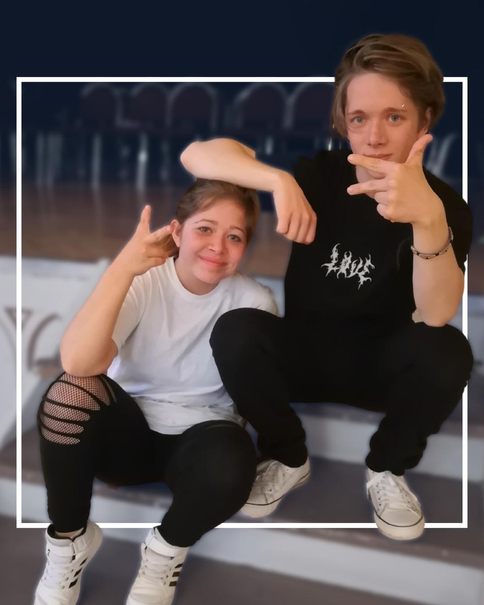 Kačka & Martin - naše trenérské i sourozenecké duo 😊 ⁠
⁠
#331dancestudio #streetdance #hiphopdance #olomouc