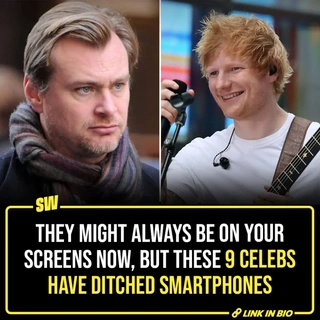 In this age where we are overwhelmed by technology, we often talk about ‘digital detox’. Most people, from your mother to the guru you watch on your mobile screens, agree that the primary evil is mobile phones. However, ask yourself, how long can you practically stay without touching your phone? Don’t tell us. We know that addiction is embarrassing. However, many celebrities, who you are probably watching right now on your phones, have partially or completely ditched mobile phones. Here’s a list of some of them that includes filmmakers, rockstars, and sportspersons. We bet most of them will surprise you.

✍️:@soumyasekhardas

[ Christopher Nolan , Ed Sheeran , smartphones ]

#SWEditDesk