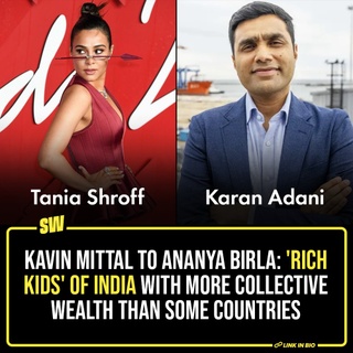 While some of the nation’s wealthiest people are always in the headlines, their lesser-known family members stay away from the limelight. For instance, we all know Narayana and Sudha Murty’s daughter, Akshata Murty and Mukesh and Nita Ambani’s daughter, Isha Ambani – but, there are also many unfamiliar names that belong to ultra-rich families that we have no idea about.

Click the link in the bio to read more.

#SWEditDesk

@aaliyahjainx