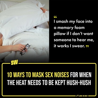 Let's just say that most people do not like to hear other people having sex. That's just... not a common fetish. If, on the other hand, you are someone who gets loud and moan-y, but you don't want your neighbour or roommate hearing all of that, it gets tricky. How to NOT make noises, right? So, the facts are that you easily get very loud, and stopping is not an option. In that case, the only possible solution is to suppress those sounds.

Click the link in the bio.

#SWEditDesk #NSFW

@manyailawadi