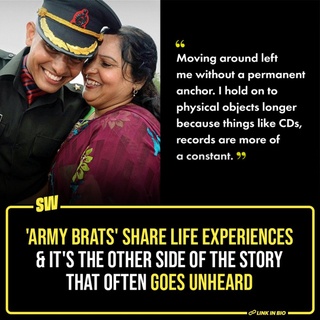We always talk about the logistics and technicalities around the lives of people who work in the army. Those things are just a part of the experience, though. This life understandably comes with a lot of emotional factors, as well. This definitely includes things that people from a non-army background cannot really comprehend – given that that’s a different life altogether. For instance, being in the army or just being in a family with an army person comes with a lot of moving.

#SWEditDesk

@manyailawadi