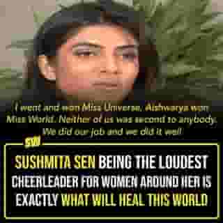 Sushmita Sen has always managed to do something special for women. She always takes a stand, she tries hard to make the world a better place, and the work that she's been doing lately, deserves attention. While she's a talented actor, whom we love to watch on-screen, it's her words that leave us in awe each time. The actor and former Miss Universe is a cheerleader of women, and she makes sure to always show it. Click the link in the bio to read about the instances of her being the coolest ever.

#SWEditDesk #SushmitaSen