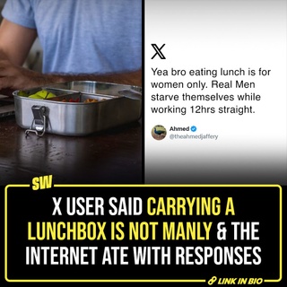 In another episode of Things We Didn’t Know Could Be Gendered, the newest addition is a lunchbox. Yeah, according to this X user, a lunchbox is not manly enough and commented something so bizarre, that the entire internet is like what?

Tap the link in bio to find out what he tweeted and how the internet reacted.

@notsopreet

[Gender Bias, Twitter, X, Humor]

#SWEditDesk