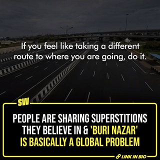 Every culture has a set of superstitions that people end up believing and even following. Often they’re involuntary decisions, habits that are passed down from our parents or grandparents. But other times, people really do believe in the superstitions. Whichever way this goes, the entire phenomenon is quite interesting. 

You too might have some, if not a lot, of superstitions you believe in. Mention them in comments below and if you wanna check out some interesting responses that we have curated, click the Link in Bio. 

#SWEditDesk #Superstition 

✍️: @quaintharshita