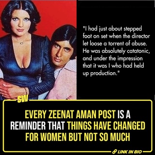 The world keeps changing a lot, but for women, not so much. If I say this, when I say this, it feels like I’m stating something that everyone knows. Sometimes, it feels like I’m not doing enough for other women, because I keep fighting for the obvious. Because there are so many little things that build up into bigger things, but no one cares to notice the smaller details. I don’t care to notice the smaller details, on some days. For instance, every time Zeenat Aman puts a post about a profound thought, I’m intrigued by it. Today, I was made to look at the lingering incidents that make up those posts.

Click the link in the bio to read more.

#SWEditDesk

@manyailawadi