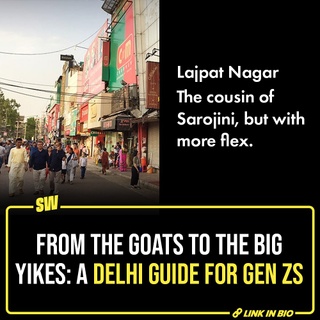 How many people will disagree that when we GenZs land in North Campus, ‘Student of the Year’ feels like a big CAP? Isn’t Saket the graveyard of the delulu of our dream dates? If Delhi was on Instagram, it would be a chaotic carousel of vibes and salty drama. From CP to Palika Bazar, from Chhatarpur to Rohini, here’s our little attempt at explaining the clout places of the age-old city to Gen Z. We hope they find this list to be a big W.

@soumyasekhardas

[ Delhi , Guide , Gen Z ]

#SWEditDesk