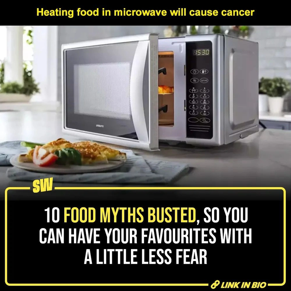 We bust the most common food myths so that you can have a peaceful time ordering delicacies or just scrolling through those tempting reels.

@soumyasekhardas

#SWEditDesk