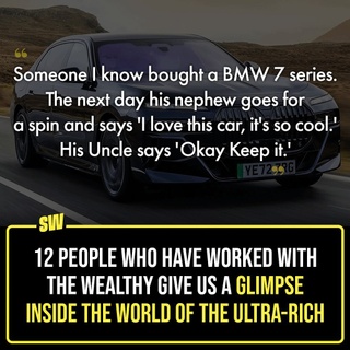 It’s always fascinating to get a peek into the lives of the wealthy. That’s probably why shows such as Succession and The Fall of The House of Usher were so intriguing. 

Well, we have found a Reddit thread where people have shared what they’ve allegedly seen working for the rich. It’ll give you a similar vibe, except it’s much closer to home. 

Once again, take these with a pinch of salt. 

#SWEditDesk #richpeople #richlife