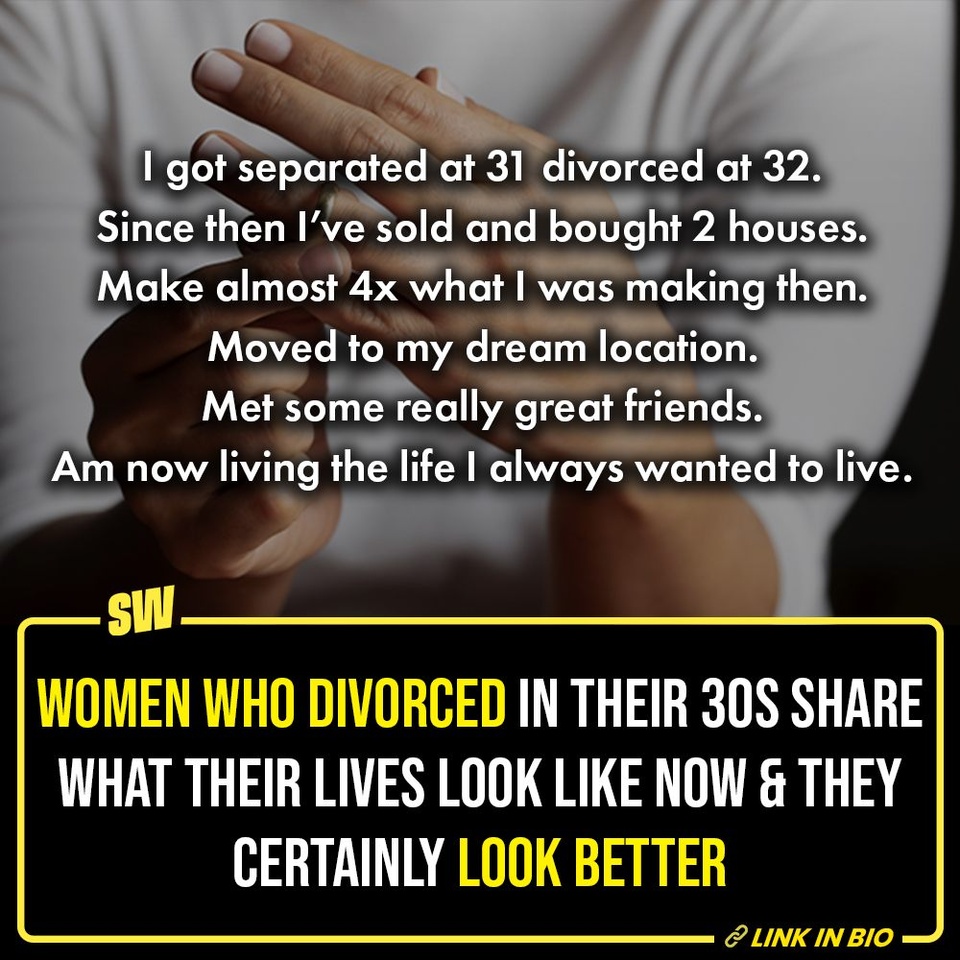 We live in a society, surrounded by people who keep telling us that getting married is the happy ending. This is especially the case for women. When in fact, it’s rarely true. Now, as unconventional it sounds (thanks to the same people), marriage is a choice and even if you’re married, staying in it, is a choice as well. Of course, divorce is a hush-hush topic still, but the reality is that it’s far better than staying in an unhappy relationship. Like any commitment, the end of a marriage might feel heavy, but it’s either temporary or you grow around it. The good part is, you’ll only feel better in the end. So clearly, divorce doesn’t have to be a sad story. Some women on Reddit shared some happy stories of divorce that are definitely hopeful. Click the link in the bio to read more.

#SWEditDesk