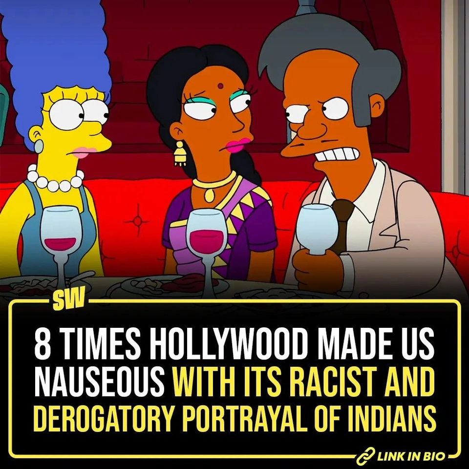 When you look at how Indians are represented in Hollywood films, these things stand out. A land of bold colours amid the sepia-toned frames, a cacophony of strange noises, and more often than not a lens that romanticizes poverty under the garb of Indian charm. But hey, it is Hollywood we are talking about. This is just the tip of the iceberg that shows how the Hollywood lens views Indians. There have been multiple instances where Hollywood movies and shows have been racist and even derogatory towards Indians.
And we have some examples, tap the link in our bio to read all about it!