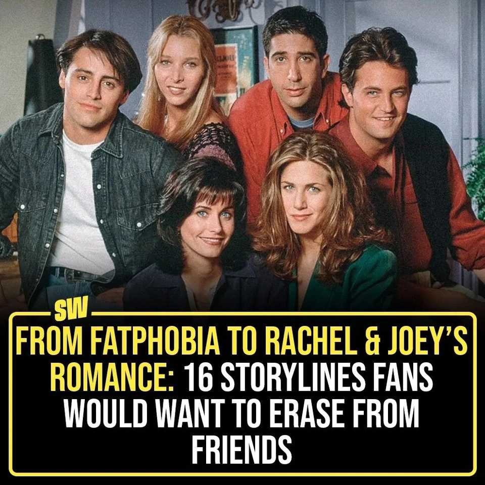 FRIENDS, a comfort show for a bunch of us.
While we love the show, we have a fair share of complaints about it. In a thread, fans of the show reveal the storylines that they would want to get rid of, and TBH, we do agree!

Tap the link in our bio to read the thread and let us know what are your views?