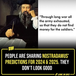 A war in Europe or a volcano eruption in Brazil? French philosopher and astrologer, Nostradamus made some scary predictions way back in the 16th century. People believe his cryptic predictions have come true, making him a controversial yet interesting figure. Click the link in the bio to read his predictions for 2024 and 2025!

@notsopreet

[Nostradamus, Future, 2025]

#SWEditDesk