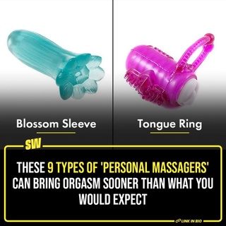 The thing with sex is that experimenting with it only elevates the thrill and excitement. Playing out a fantasy or attempting a new position, each new act, if works well, can intensify the experience. Speaking of experiments, sex toys are pretty fun.

Often dubbed as 'personal massagers' on e-commerce sites, these 'accessories' can heighten the sensations and make that climax so much more fulfilling. Click the Link in Bio to check them out.

#SWEditDesk #personalmassagers