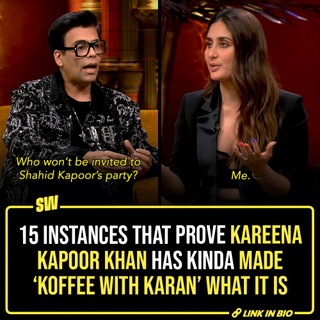 'Koffee With Karan' and Kareena Kapoor Khan are a match made in heaven. Whenever she’s on the iconic couch, she oozes absolute sass and wit that’s a delight to watch. Each season, she channeled her inner Poo and gave us some iconic yet badass moments – and we loved every ounce of it!

In the article below, we have listed the times when the actor proved that she’s the OG queen of sass on the chat show. Let’s take a look.

#SWEditDesk 

@aaliyahjainx