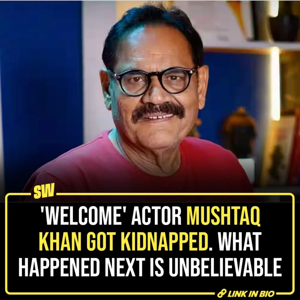 Bollywood actor Mushtaq Khan, known for his iconic roles in 'Stree 2' and 'Welcome', was invited to an award show. Things took a dark turn when he was allegedly kidnapped and tortured. Surprisingly, the case bears an uncanny resemblance to the Sunil Pal case, in which the famous comedian who was also kidnapped. Tap the link in bio to read the full story.

✍️: @notsopreet

[Mushtaq Khan, Sunil Pal, Kidnapping, Bollywood]

#SWEditDesk