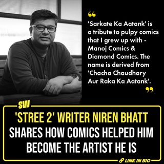 In an exclusive chat with ScoopWhoop, the writer of 'Stree 2' discussed his favorite comics and his views on an artist's responsibilities. 

@soumyasekhardas 

[ Stree 2 , Niren Bhatt ]

#SWEditDesk #Stree2 #NirenBhatt