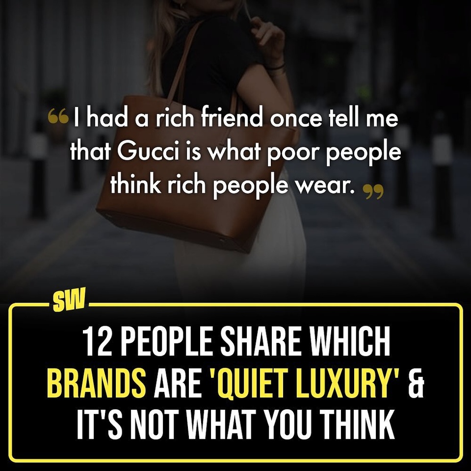This year, we saw a fashion trend come to surface, that of quiet luxury. You could say that the popular series Succession is heavily linked to the explosion of the trend but what does it really mean? 

Well, quiet luxury is about what the wealthy wear. Not the rich, but the wealthy. Because apparently, wealthy people wear clothes that hardly have logos on them and are of excellent, no wait, exquisite quality. 

Click the Link in Bio to check out brands that people think can be categorised as ‘quiet luxury,’ although our broke asses might never relate. 

@quaintharshita 

#SWEditDesk #Luxury #richkidsofinstagram