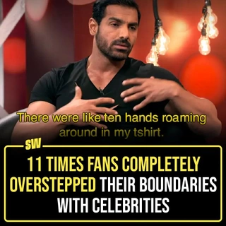 Getting starstruck upon seeing your favourite celebrity is natural, but what’s unnatural is forgetting boundaries. With pap culture floating around every corner, concepts of privacy and space have become blurry. 

Tap the link in bio to know all about those times when fans completely overstepped their boundaries with celebrities.