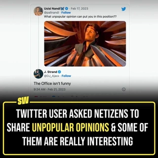 I think we’ve all been in situations where we’ve been hesitant about expressing certain opinions, especially if we’re aware that they may not be mainstream. So, in a world where sharing such opinions is a rarity, this Twitter thread where people have shared their most unpopular opinions seems quite interesting. And boy oh boy, you need to take a look yourself! Tap the link in our bio now.