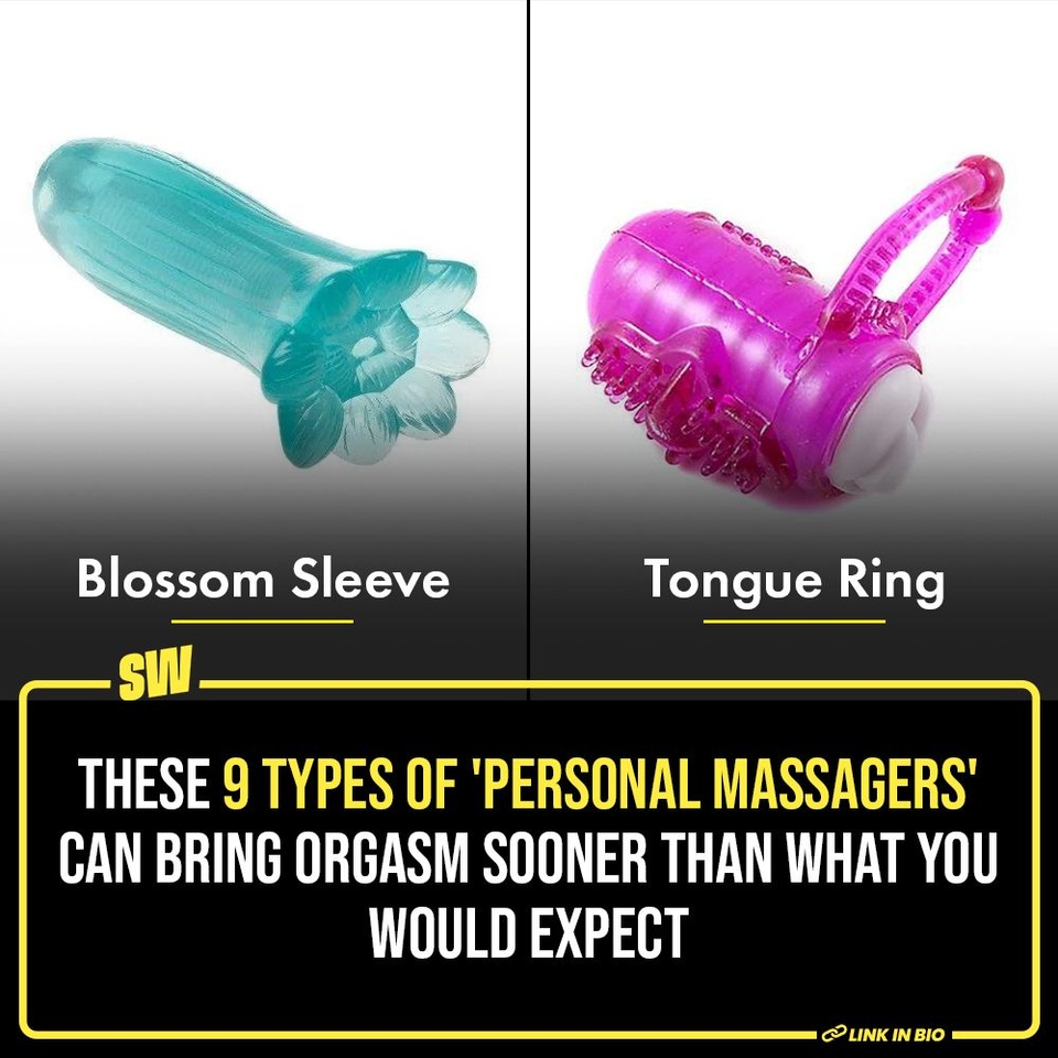The thing with sex is that experimenting with it only elevates the thrill and excitement. Playing out a fantasy or attempting a new position, each new act, if works well, can intensify the experience. Speaking of experiments, sex toys are pretty fun.

Often dubbed as 'personal massagers' on e-commerce sites, these 'accessories' can heighten the sensations and make that climax so much more fulfilling. Click the Link in Bio to check them out.

#SWEditDesk #personalmassagers