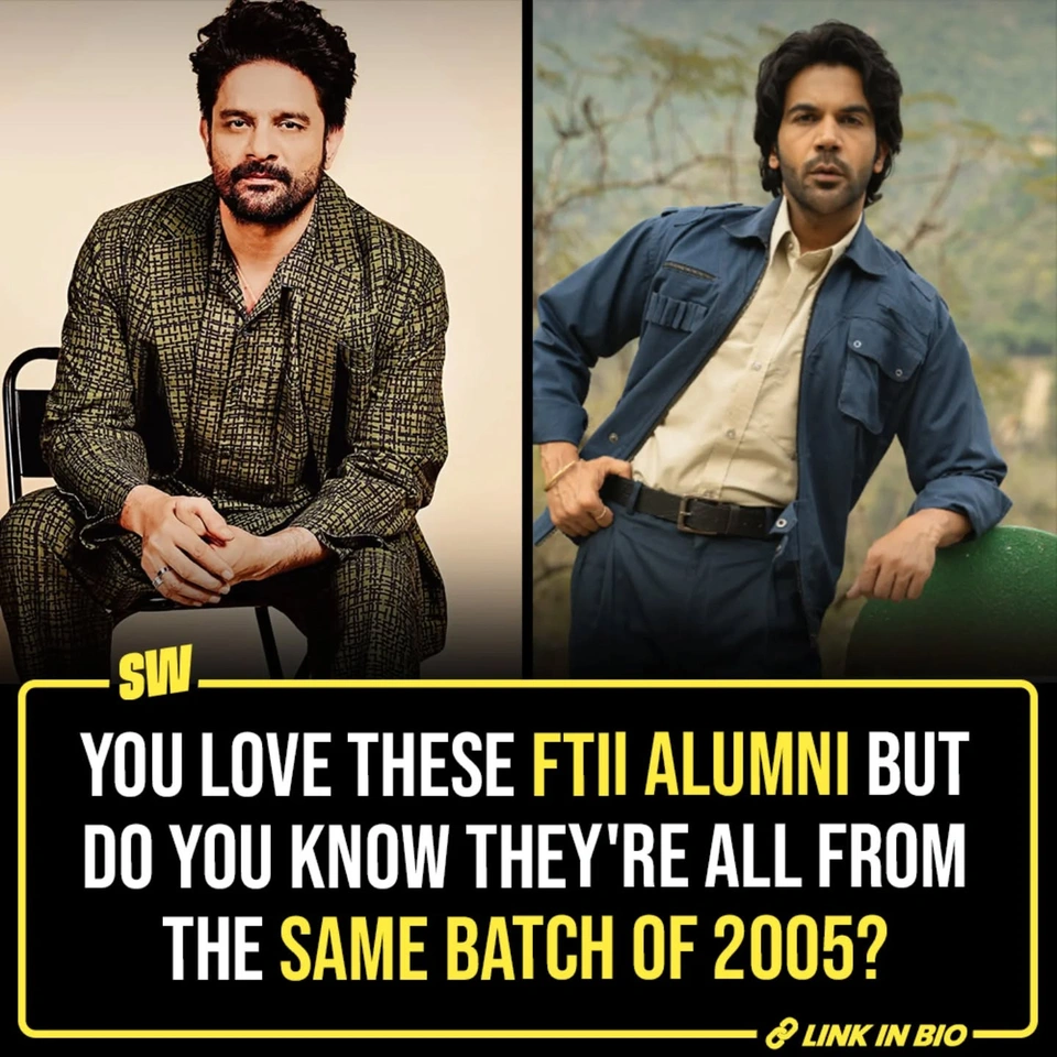 Kept carefully inside a diary or from our school and college WhatsApp groups, we often discover our old batch photos. We go down the rabbit hole of nostalgia and wonder how far everyone has reached in life, some expectedly and some against all odds. The class of 2005 from the acting course of FTII must feel the same when they look at their batch photos. Well, why won’t they? They have produced some of the best actors in the country including Rajkummar Rao and Jaideep Ahlawat. However, that’s not all, the batch has many more names who are producing stellar performances in movies and OTTs. Click on the link in the bio to know who else shared the same classroom and are now sharing the limelight from the 2005 batch.

✍️: @soumyasekhardas

[ FTII , 2005 , batch ,  Rajkummar Rao ,  Jaideep Ahlawat , Paatal Lok ]

#SWEditDesk