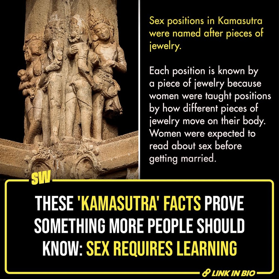 When we talk about sex, we boil it down to penetration. If we make some effort, we address orgasm. However, that’s as far as we go. Other than the lack of proper sex education, our inability to dig ‘deeper’ is why we don’t see sex for what it can be – pleasure. We look at is as something so scandalous, that we almost make it sound vulgar. The only way to not do it, is learn and actually have fun. In a way, the Kamasutra managed to do that long before.

Click the link in the bio to read what the book says about sex and pleasure that is more than just facts.

#SWEditDesk

@manyailawadi