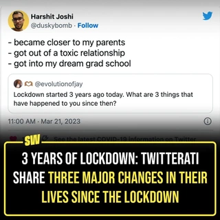 Three years ago, over 100 countries in the world went into lockdown mode to curb the spread of the COVID-19 pandemic. Who can forget those times? And a lot changed since then! 
As we mark the 3 years of lockdown soon (March 24 in India), tap the link in our bio to take a look back at the changes that took place in our lives since 2020.