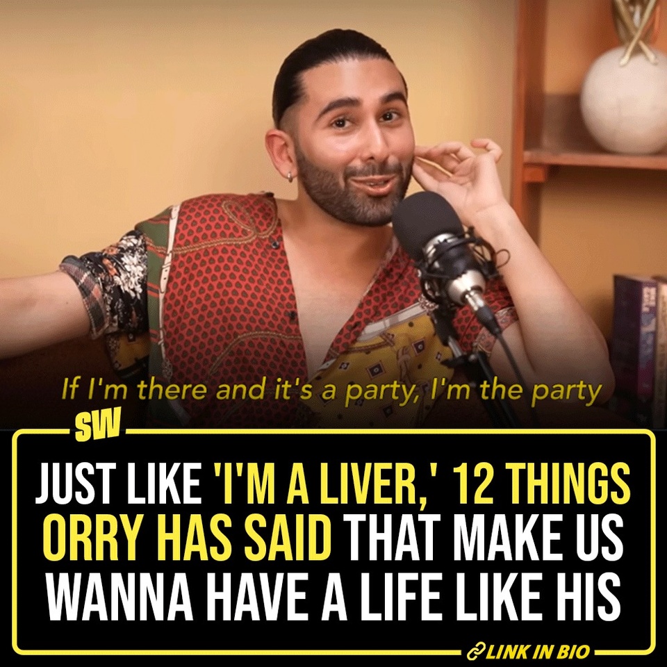 “I am a marketing genius”, said Orry in a candid interview, and we absolutely agree. Orhan Awatramani, known as Orry, is the mystery that has dominated our social media feeds for a large part of this year. He’s the guy who’s working on himself. He goes to gym. He likes to party, so he is everywhere posing among the inner circles of Bollywood celebrities, or even the likes of Kylie Jenner and Kanye West (now Ye)

Orry, with his omnipresence, has got many wondering ‘how’s this guy everywhere’. Everybody who has seen him wants to ask him just two questions – excuse me, hi, who are you and what do you do for a living?

But Orry would say that he’s a man who has worn many hats. Click the Link in Bio to check out 12 things he has said in his interviews that make people wanna manifest a life like his.

@sabharwalvas 

#SWEditDesk #Orry #marketing