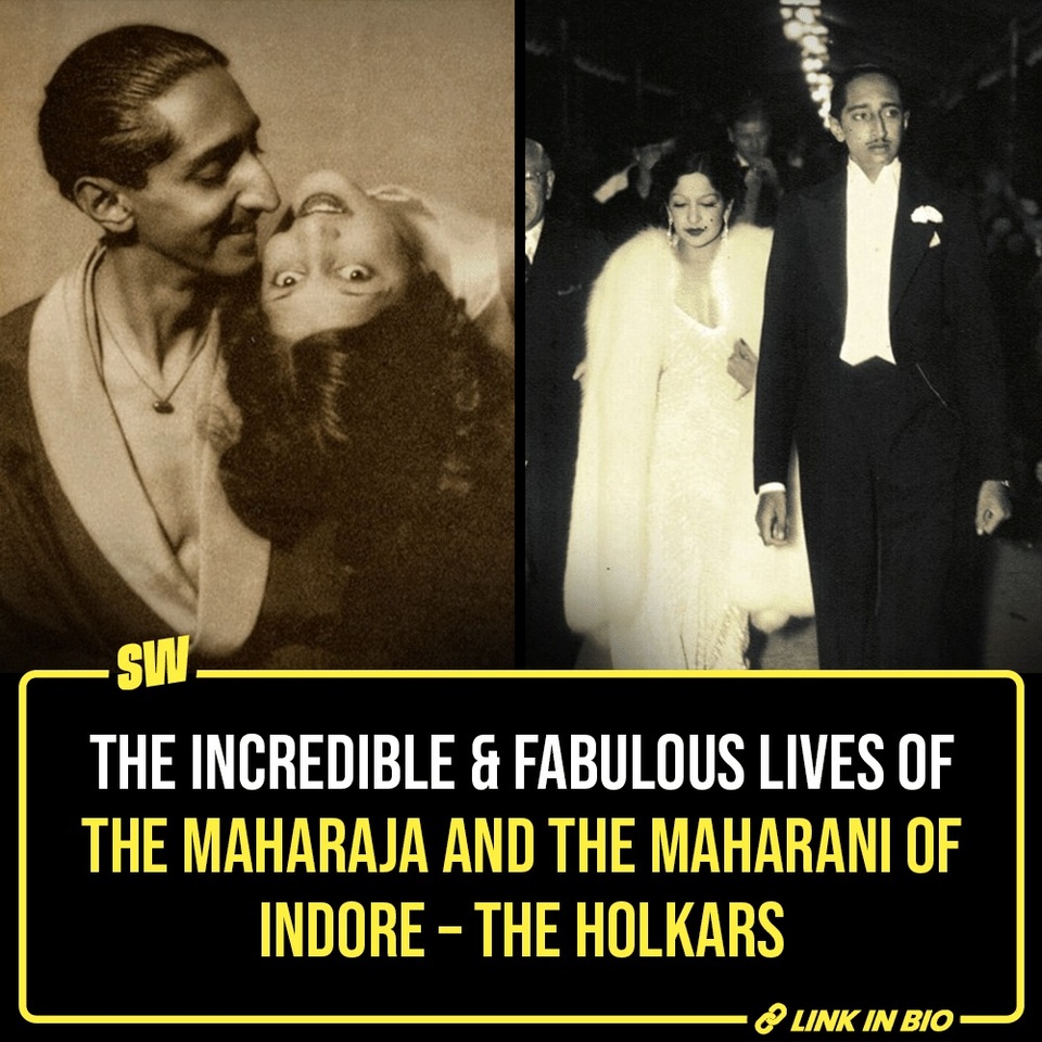 Sure Prince William, Prince Harry, and Princess Diana were absolute icons to take fashion and lifestyle inspiration from, but us desis have a few royals of our own to look up to as well. From Gayatri Devi to The Maharaja and The Maharani of Indore, Yashwant Rao Holkar II, and Sanyogitabai Holkar of Indore, Indian royals lived an incredible life.

In fact, Yashwant Rao Holkar II, and Sanyogitabai Holkar of Indore were one of the most stylish and glamorous royal duos to have existed. 

Click the Link in Bio to read their regal story.

#SWEditDesk #TheHolkars #indianroyals 

✍: @quaintharshita