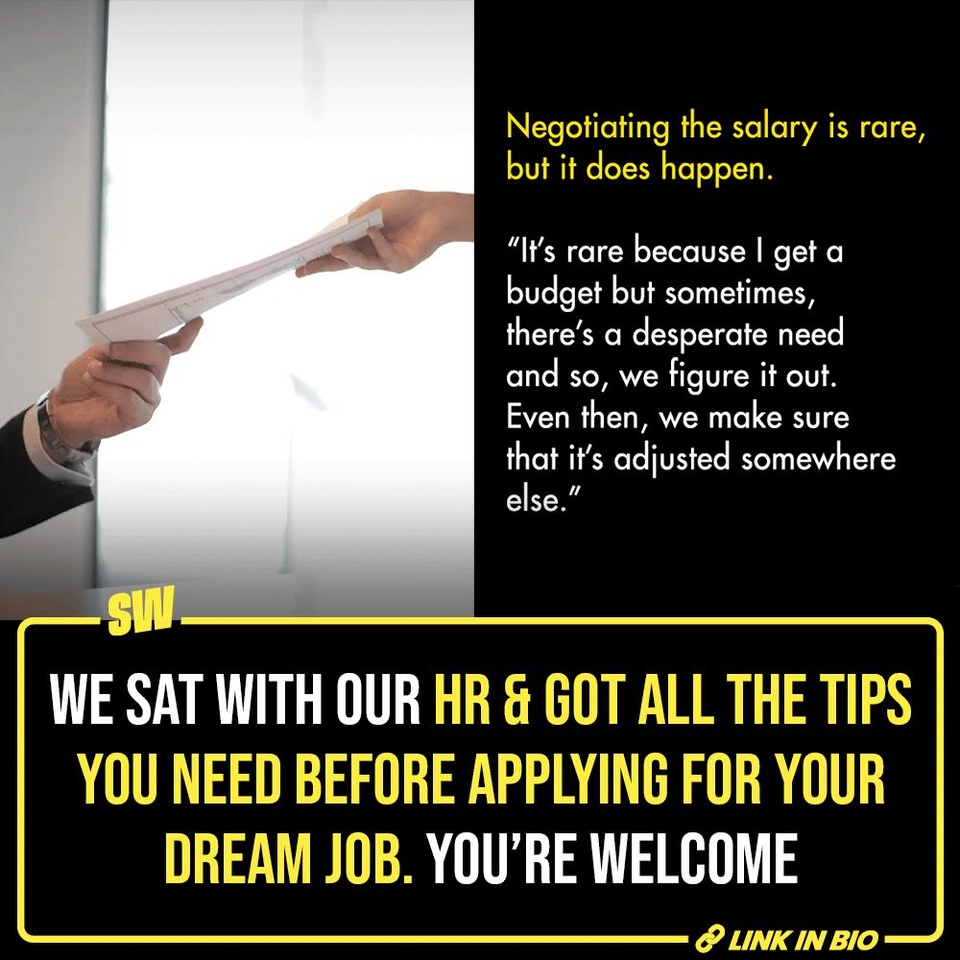 “What should I write in my job application?”
“Is my resume too long?”
“How do I negotiate for a higher salary?”

I always had such questions cross my mind whenever I used to apply for a job. I know that these sound like basic queries, but they play a crucial role when getting hired. Now, I know I am not the only one with these confusions.

Hence, I sat with ScoopWhoop’s HR and noted down all the information I could, for our readers. These tips will not only help an individual to get closer to their dream job, but will also assist in attracting more opportunities.

Click the link in the bio to read more.

#SWEditDesk

@aaliyahjainx