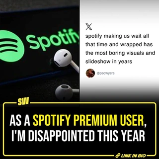 Rs. 119 per month might not be a big amount for some of us but when one pays for something, they also expect the service to be up to the mark. But sadly, this year Spotify Wrapped disappointed the majority of us when the Internet discovered that their musical journey of one year has been compromised with AI podcast and missing features. It was divided into absurd phases like 'Pilates Princess' or 'Time Travel Holi Bollywood' instead of engaging visuals and insights - something that made Spotify stand out from the crowd. Not only this, they are also accused of not providing complete credit to artists, especially lyricists for their hard work.

✍️: @notsopreet

[Spotify Wrapped, Spotify, Premium]

#SWEditDesk
