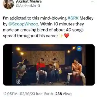 Go to our YouTube channel to watch it rn!
 .
 .
#srk #SWTrends #swcafe