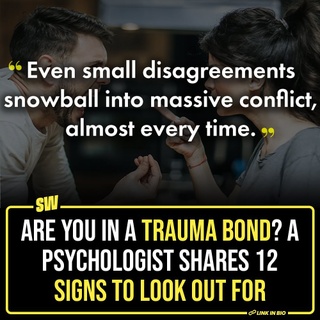 Sometimes we hold onto relationships hoping and thinking they’ll lead to something solid while subconsciously knowing that it won’t last. Chances are, you’re in a trauma bond and not a healthy relationship if you’re trying so hard to hold on to a relationship where there is no real foundational bond.

Click the Link in Bio to know the signs you need to look out for. 

#SWEditDesk #Relationship #TraumaBond