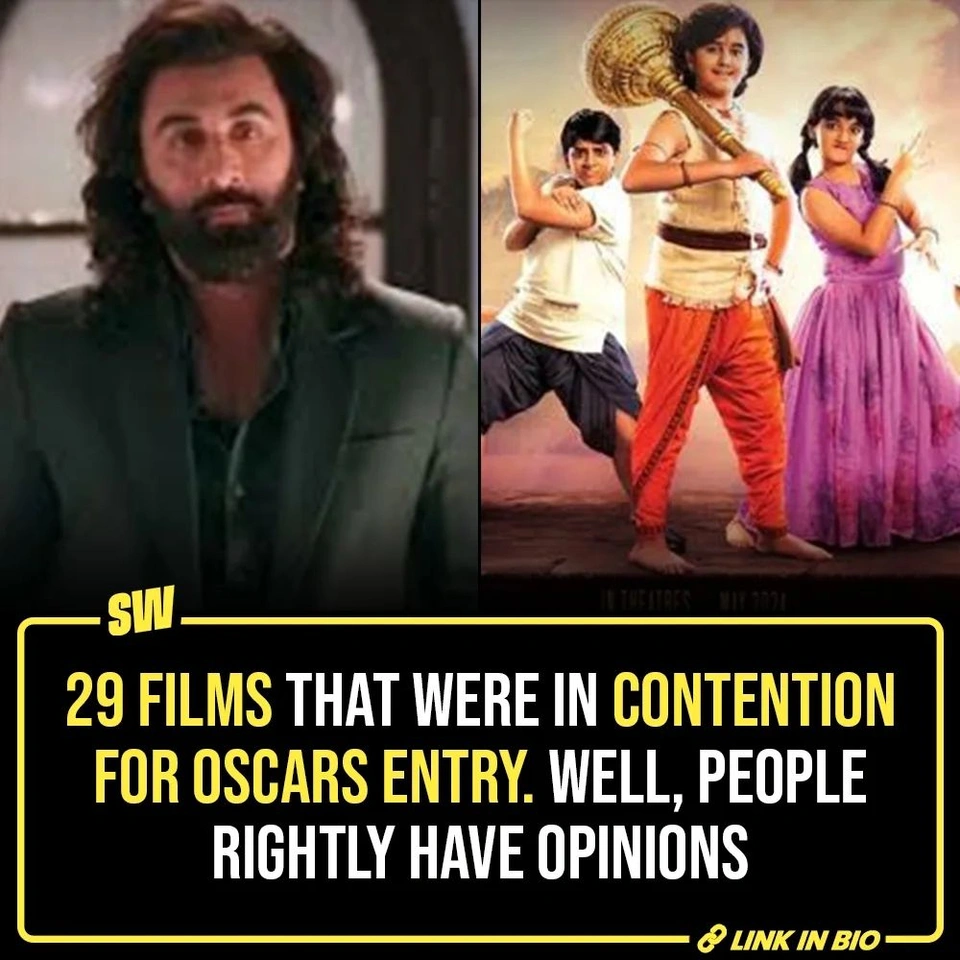 As Laapataa Ladies gets chosen as India's official entry for Oscars, 2025 - here are other films that were in contention. All we can say is...interesting!

@sabharwalvas

#SWEditDesk