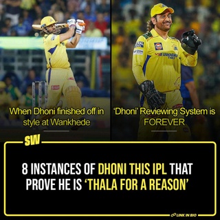 No matter how much I believe that a player is never beyond a team, it’s different in the case of Mahendra Singh Dhoni. When he hits those massive sixes, fans hardly care about the win or loss of CSK. In fact, the ‘Yellow Army’ cheers louder when a wicket goes down, as they are so eager to watch their beloved Mahi Bhai come to bat. It doesn’t matter if he is captaining the side or not, he is still their ‘Thala’ (The Leader). When he is not batting, just a glimpse of him from the dressing room shown by the cameraman is enough to break the internet. 

#SWEditDesk @soumyasekhardas