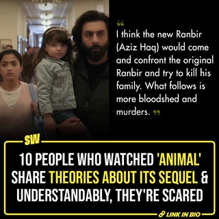 Starring Ranbir Kapoor and Rashmika Mandanna, Animal has got the internet talking. The trailer of the film was already a part of online discourse, but the film had added fuel to the fire. People are calling out the film for its glorified violence, misogyny, and various other things that are triggering to watch. While we don’t want to give you spoilers, the least we can say is that the movie will make you feel queasy.

Borrowing from the Marvel universe, Sandeep Reddy Vanga added a post-credit scene in the movie. The post-credits hint towards a sequel. Those who have watched the film have their reservations about Animal Park. We talked to 10 people who have watched Animal and asked them to tell us what thoughts they have about the film. Click the link in the bio to read more.

#SWEditDesk #Animal #AnimalMovie #RanbirKapoor