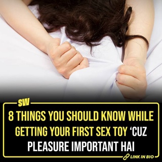 The world of sex toys (*cough* massager *cough*)is pretty confusing. Add to that the taboo surrounding sex toys doesn’t help either. But before we delve deeper into the topic, let’s burst the myth that only single people or people who are frustrated with their sex lives need sex toys. Sex toys can be used by people of all genders and when used with a partner, it can help you get things hotter and heavier in the bedroom.

Now that you have thought this through, head to the link in bio and check eight things you must keep in mind when you get your first sex toy. 

#SWEditDesk