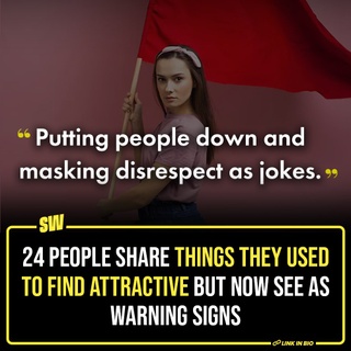 We've all found ourselves attracted to traits that we later realised are toxic or, at the very least, problematic. For instance, a charismatic person can sometimes turn out to be non-commital or a serial cheater. Or a person who has no friends can sometimes turn out to be heavily codependent and possessive. 

Well, people online are sharing some traits which they initially found attractive but later realized were a warning sign. 

So, Click on the Link in Bio to check out some much-needed reality checks. 

#SWEditDesk #Relationship #Infatuation