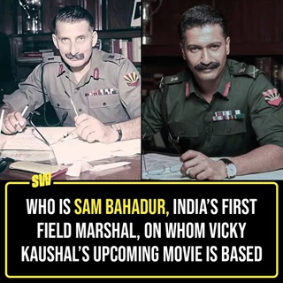 The trailer for Vicky Kaushal’s upcoming biographical war drama ‘Sam Bahadur‘ just dropped and it is as compelling as it gets. 

The film revolves around the life of Sam Manekshaw who was India’s first army officer to be conferred the rank of Field Marshal, following his instrumental contribution in the Indo-Pak war of 1971.

Click the Link in Bio to know more about him.

@sabharwalvas 

#SWEditDesk #SamBahadur #SamManekshaw #VickyKaushal