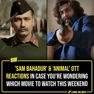 It appears the Internet will still be deliberating over Sam Bahadur and Animal discourse, with both films clashing on their digital release. Many tuned in on Friday to watch either of the two films, if not both, on OTT for the first time. Unsurprisingly, what followed were reactions, debates, and well...hot takes with someone actually equating Animal's director with Quentin Tarantino.

Well, even though our stance is pretty clear, check the Link in Bio for some genuine Internet reactions to help you decide which movie to watch this long weekend.

#SWEditDesk #Animal #SamBahadur #Netflix #zee5 

✍: @sabharwalvas