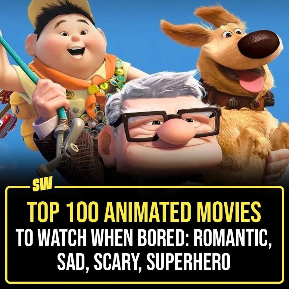 Movies are the best remedy to get over a boring day. But some movies do it better. And what better choice than animated movies that are always high on the cuteness meter? You never get bored of watching the best-animated movies of all time, even if it’s a re-watch! And so, we have made this comprehensive list of 100 animated movies to watch, especially for the days you’re missing out on the fun. 
Tap the link in our bio to update your watchlist now!