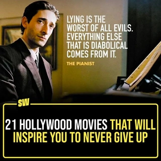We all need inspiration. Dealing with neck-to-neck competition in the modern era, sometimes we get tired of trying and want to give up. But some movies make us look inside ourselves and, often, can be used as inspiration themselves. 
Tap the link in our bio to update your watchlist with the 20 movies that are sure to motivate you!