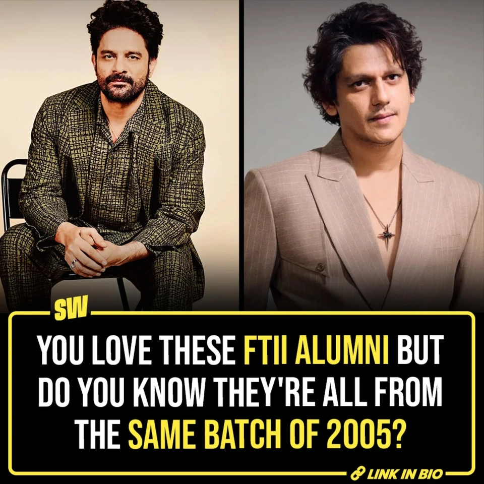 Kept carefully inside a diary or from our school and college WhatsApp groups, we often discover our old batch photos. We go down the rabbit hole of nostalgia and wonder how far everyone has reached in life, some expectedly and some against all odds. The class of 2005 from the acting course of FTII must feel the same when they look at their batch photos. Well, why won’t they? They have produced some of the best actors in the country including Vijay Varma and Jaideep Ahlawat. However, that’s not all, the batch has many more names who are producing stellar performances in movies and OTTs. Click on the link in the bio to know who else shared the same classroom and are now sharing the limelight from the 2005 batch.

✍️: @soumyasekhardas

[ FTII , 2005 , batch , Vijay Varma , Jaideep Ahlawat , Paatal Lok ]

#SWEditDesk