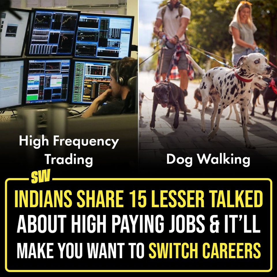 In a fast-paced economy where inflation keeps going north, all you really want is a job that pays you well. These days people want to be fair wages, and rightly so. However, not all jobs pay equally. Jobs that are rooted in science, technology, engineering and management tend to pay higher than those jobs that are based in humanities. Indians on the internet discuss some lesser talked-about jobs that pay you a handsome amount. Click the link in the bio to know about them. 

#SWEditDesk #Jobs