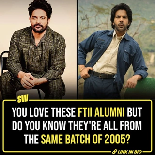 Kept carefully inside a diary or from our school and college WhatsApp groups, we often discover our old batch photos. We go down the rabbit hole of nostalgia and wonder how far everyone has reached in life, some expectedly and some against all odds. The class of 2005 from the acting course of FTII must feel the same when they look at their batch photos. Well, why won’t they? They have produced some of the best actors in the country including Rajkummar Rao and Jaideep Ahlawat. However, that’s not all, the batch has many more names who are producing stellar performances in movies and OTTs. Click on the link in the bio to know who else shared the same classroom and are now sharing the limelight from the 2005 batch.

✍️: @soumyasekhardas

[ FTII , 2005 , batch ,  Rajkummar Rao ,  Jaideep Ahlawat , Paatal Lok ]

#SWEditDesk