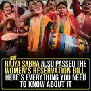 In a historic move, the Rajya Sabha also passed the Women's Reservation Bill yesterday after an 11-hour debate. Now that both Houses of the Parliament have passed the bill, it will become law. Click the Link in Bio to learn the key facts about the bill.
#SWEditDesk #WomenReservationBill