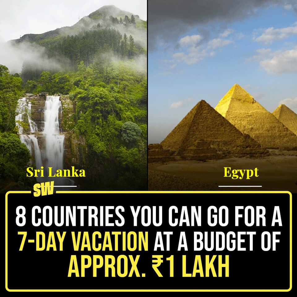 The desire to explore ‘foreign countries’ is often bogged down with the reality of finances. Traveling abroad is definitely not cheap, we get it, but, it is also not always expensive. If you’re an Indian citizen living in India, there are countries you can visit without straining your savings, if you plan well.

If you wanna travel abroad and budget is your primary concern, click on the Link in Bio to check 8 International locations you can explore abroad for a week on a budget of ₹1 lakh.

#SWEditDesk #travel #travelabroad #budgettravel